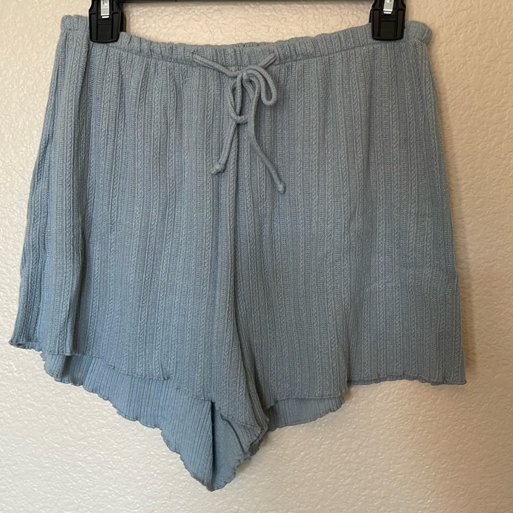 gilly hicks sleep short - blue - size m